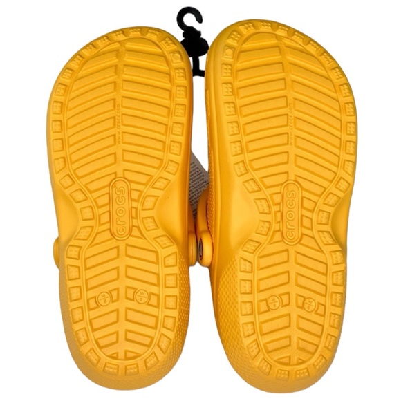 Crocs - ‘Golden’ Classic fleece lined clog. SZ: 8. NWT. Firm! - Picture 3 of 3